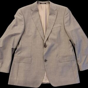 Hugo Boss Gray Suit Jacket 44R New Blazer super 120s Wool